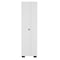 Tuhome Lake Broom Cabinet Slim-Design Storage Solution with Inner Shelves and Side Broom Hangers-White MLB9066 - alternate 5